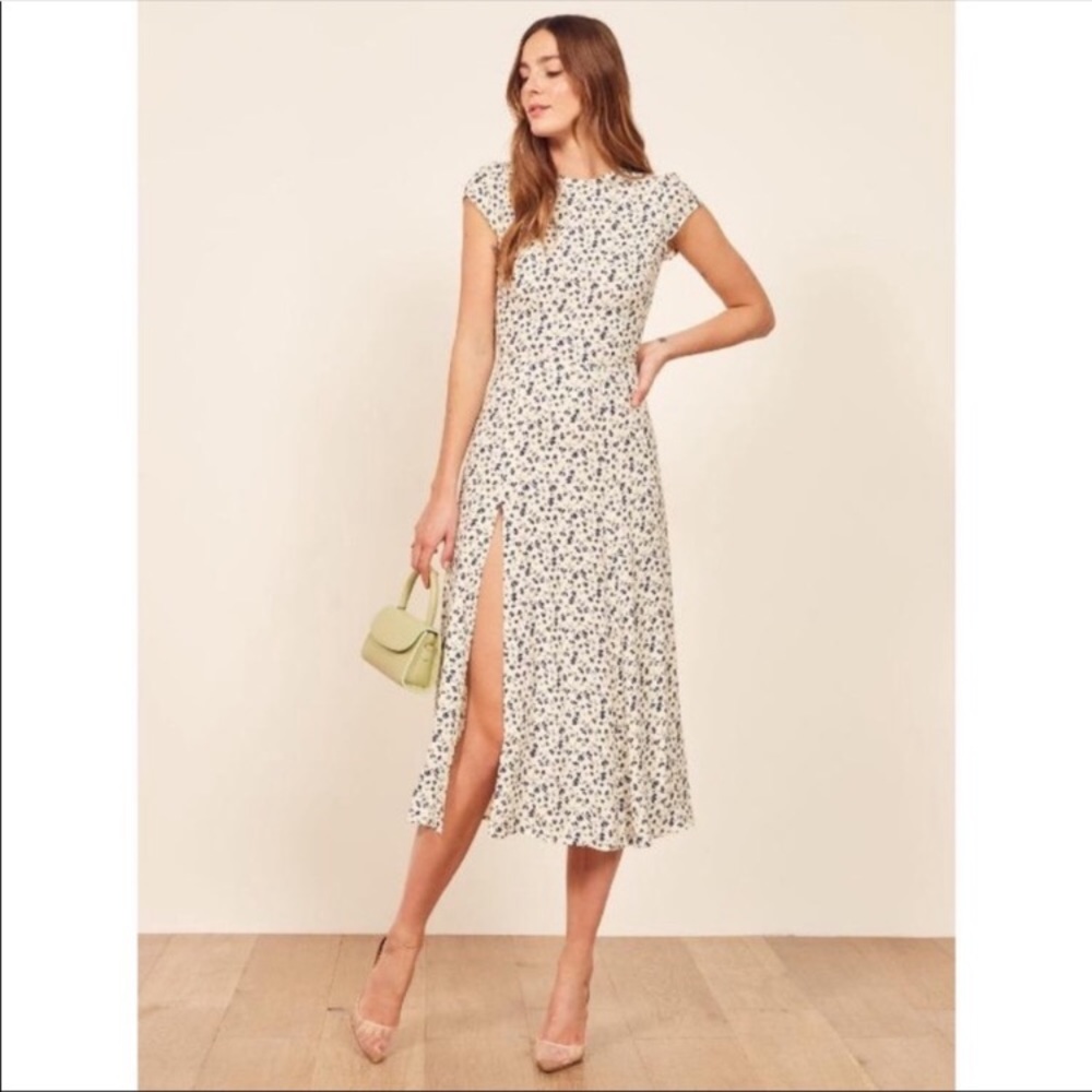 COPY - Reformation Gavin Dress in Mykonos - Picture 2 of 6